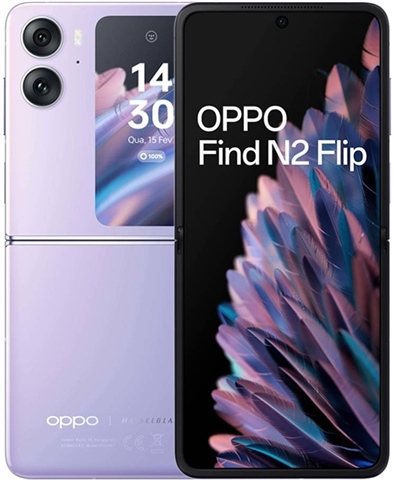 Oppo Find N2 Flip 5G (8GB+256GB) Moonlight Purple, Unlocked